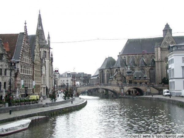 Vista de Gante
canales de Gante
