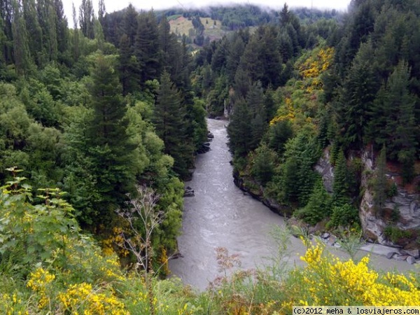 Río Shotover
afueras de Queenstown
