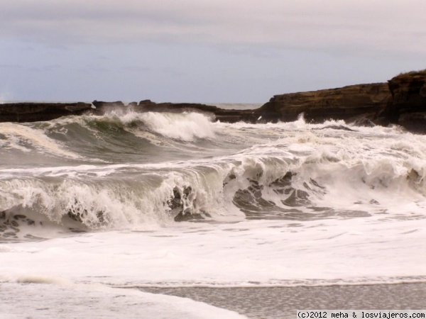 Mar de Tasmania
en la West Coast de la isla sur
