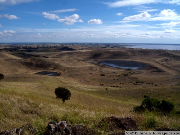 Paisaje del interior del estado de Victoria
Al sur de Melbourne
