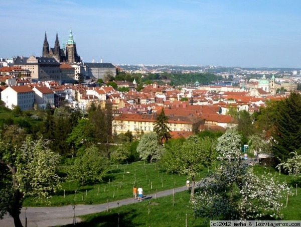 Praga: colina de Petrin
Petrin, uno de los pulmones verdes de la ciudad
