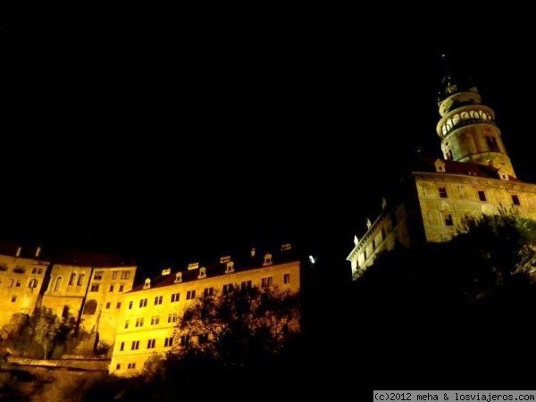 Cesky Krumlov: vista nocturna
vista nocturna del castillo
