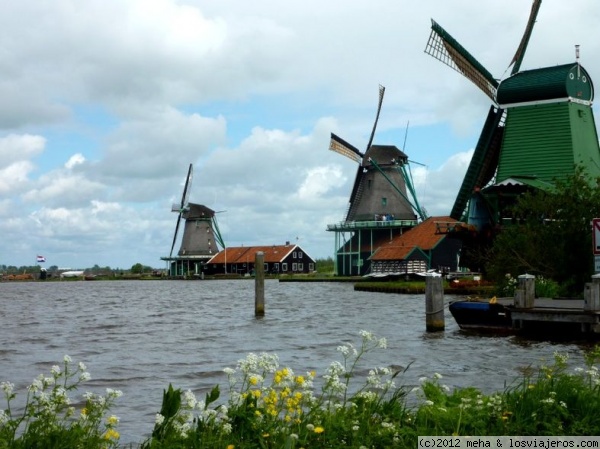 Molinos de Zaanse Schans
bucólico pueblo a escasa distancia de Amsterdam
