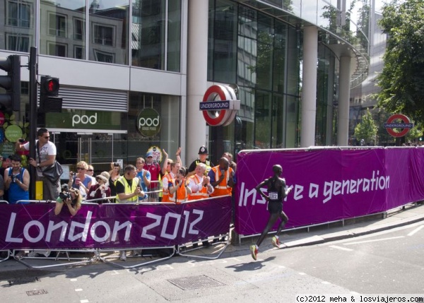 Maratón olímpica Londres 2012
Juegos Olímpicos 2012
