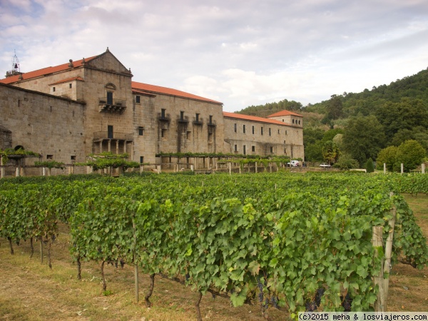 Viñedos del Monasterio de San Clodio (Ourense)
Los monjes del monasterio de San Clodio (ahora reconvertido en hotel) fueron quienes promovieron el cultivo de la vid en la comarca del Ribeiro
