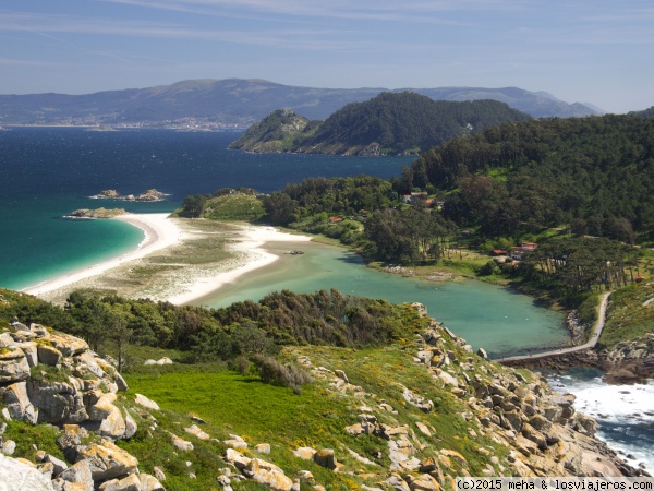 Vista de Islas Cíes
Vista desde el mirador del Príncipe
