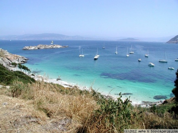 Costa de las islas Cíes
Ría de Vigo
