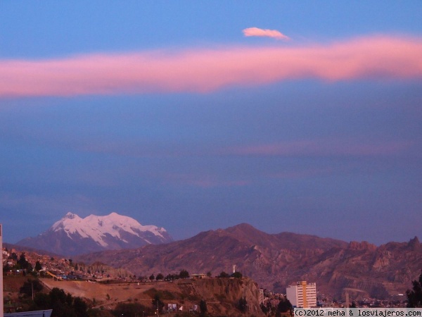 Atardecer en La Paz, Bolivia
Un bonito atardecer en la caótica ciudad de La Paz
