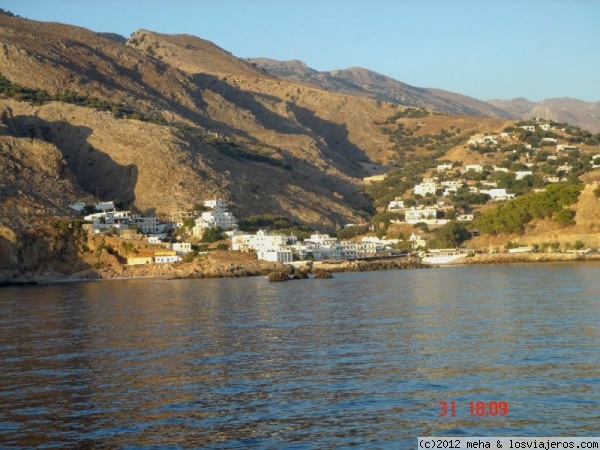 Costa sur de Creta
Creta es una isla muy montañosa, la mayor de las islas griegas
