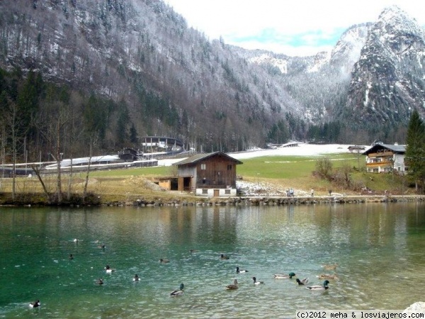 Lago Konigsee
Rodeado por los Alpes alemanes
