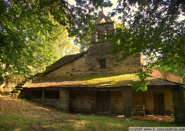 Iglesia de Allonca (A Fonsagrada)
Escondida en el bosque
