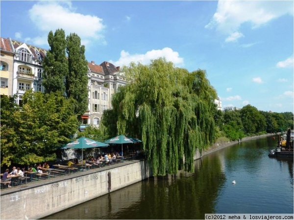 Tranquilo rincón de Berlín
Un remanso de paz, a orillas del río
