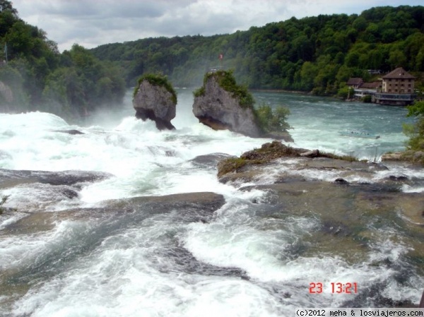 Cataratas del Rhin
norte de Suiza
