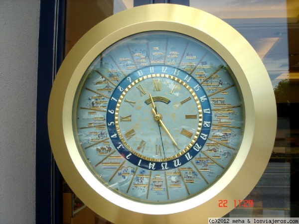 Un auténtico reloj suizo
se supone que será preciso
