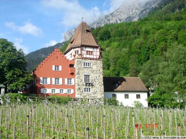 Forum of Liechtenstein: Casa roja de Vaduz