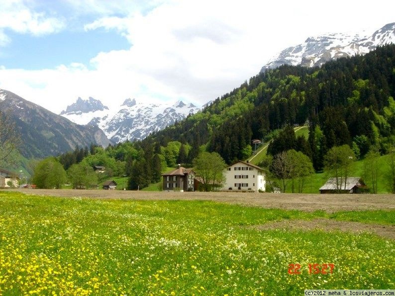 SUIZA, DISFRUTANDO DEL PAISAJE PERFECTO