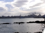 Vista del frente marítimo de Auckland