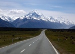 Carretera hacia el monte Cook
Monte Cook