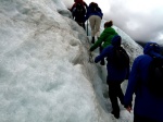 Caminando por el glaciar Franz Josef