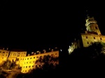 Cesky Krumlov: vista nocturna