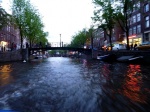Paseo en barco por los canales de Amsterdam