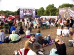 Las pantallas gigantes de Hyde Park en Londres 2012