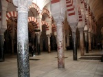 Interior de la mezquita de Córdoba