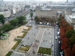 Vista de lo alto de Notre Dame de París