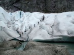 Paseo sobre el hielo
glaciar Briksdal