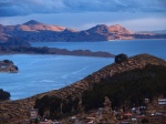 Isla del Sol en lago Titicaca