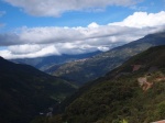 New road from Coroico to La Paz