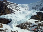 Athabasca Glacier in Columbia Icefields