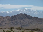 La Cordillera de los Andes con el Aconcagua