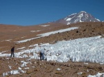 El hielo nos cerró el paso al Llullaillaco
volcán llulliallaco
