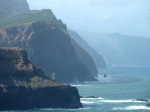 Cliffs in north coast Madeira