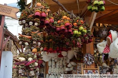 navidad en Budapest
Adornos típicos que abundan en los mercados de navidad
