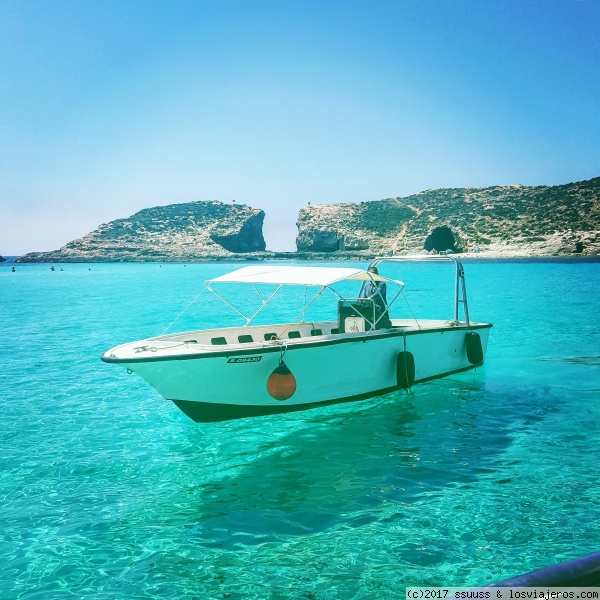 Blue lagoon
Laguna azul en Comino. Abril 2017
