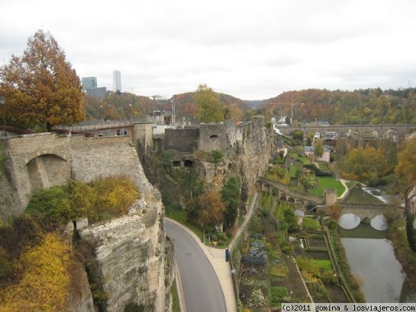 Vistas de Luxemburgo
Vista de ruinas en la ciudad de luxemburgo
