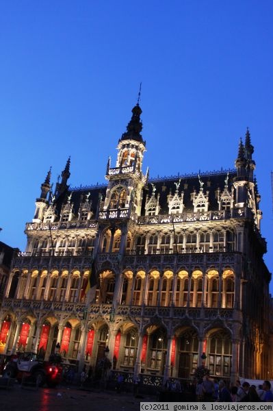 La casa del Rey, Bruselas
Edificio La Maison du Roi o La casa del Rey, en la Gran plaza de Bruselas
