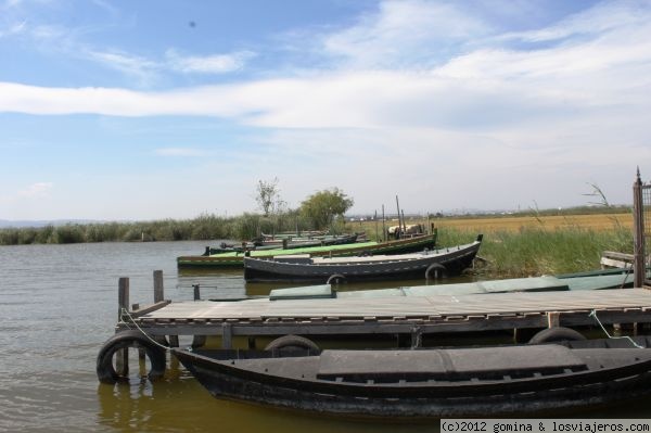 El embarcadero
Embarcadero de la Albufera de Valencia, con las tipicas barcas.
