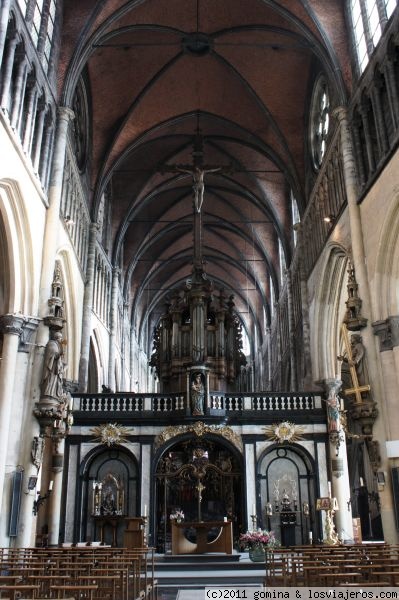 Iglesia de nuestra señora, Brujas - Bruselas
Interior de la iglesia nuestra señora. En Brujas - Belgica
