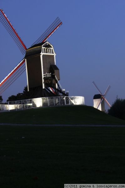 Los molinos III
Otros molinos de Brujas - Belgica
