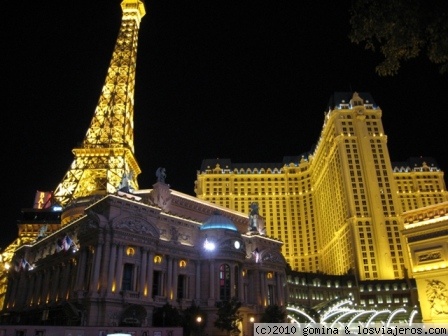 Las Vegas
Vista del hotel Paris en Las Vegas. La foto esta hecha desde el strip. junio 2010
