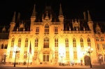 El palacio Provincial de noche