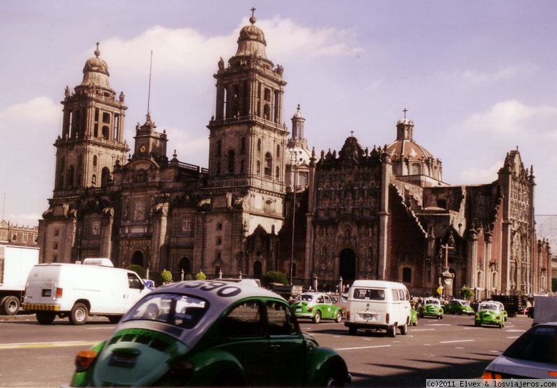 Viajar a  Mexico: Latinoamérica - Catedral de México D.F. (Latinoamérica)