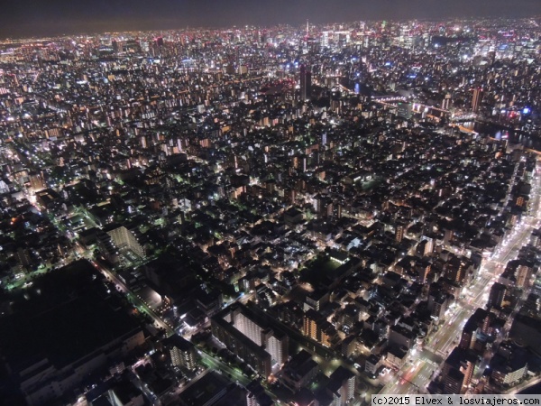 Tokyo desde Sky Tree
Vista nocturna de la ciudad de Tokyo desde la Sky Tree Tower
