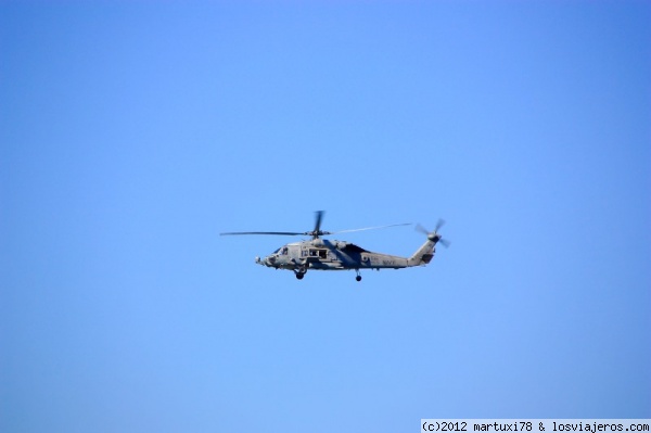HELICÓPTERO EN SAN DIEGO
Uno de los muchisimos helicópteros del ejército estadounidense que merodeaban la ciudad de San Diego.
