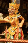 BALINESE TEMPLE STATUES - BALI