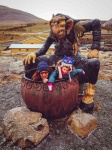 Troll listo para merendar
Trolls, camping, islandia