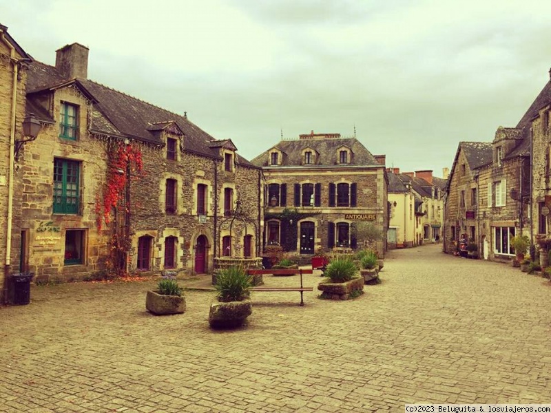 Bretaña y un poquito de Loira - Blogs de Francia - Rochefort en Terre - Vannes - Pont Aven - Concarneau - Locronan (1)